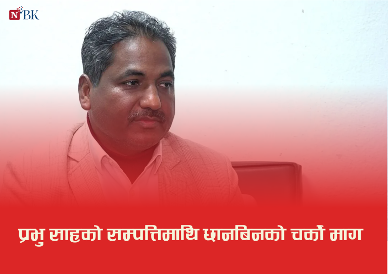 प्रभु साहको सम्पत्तिमाथि छानबिनको चर्को माग